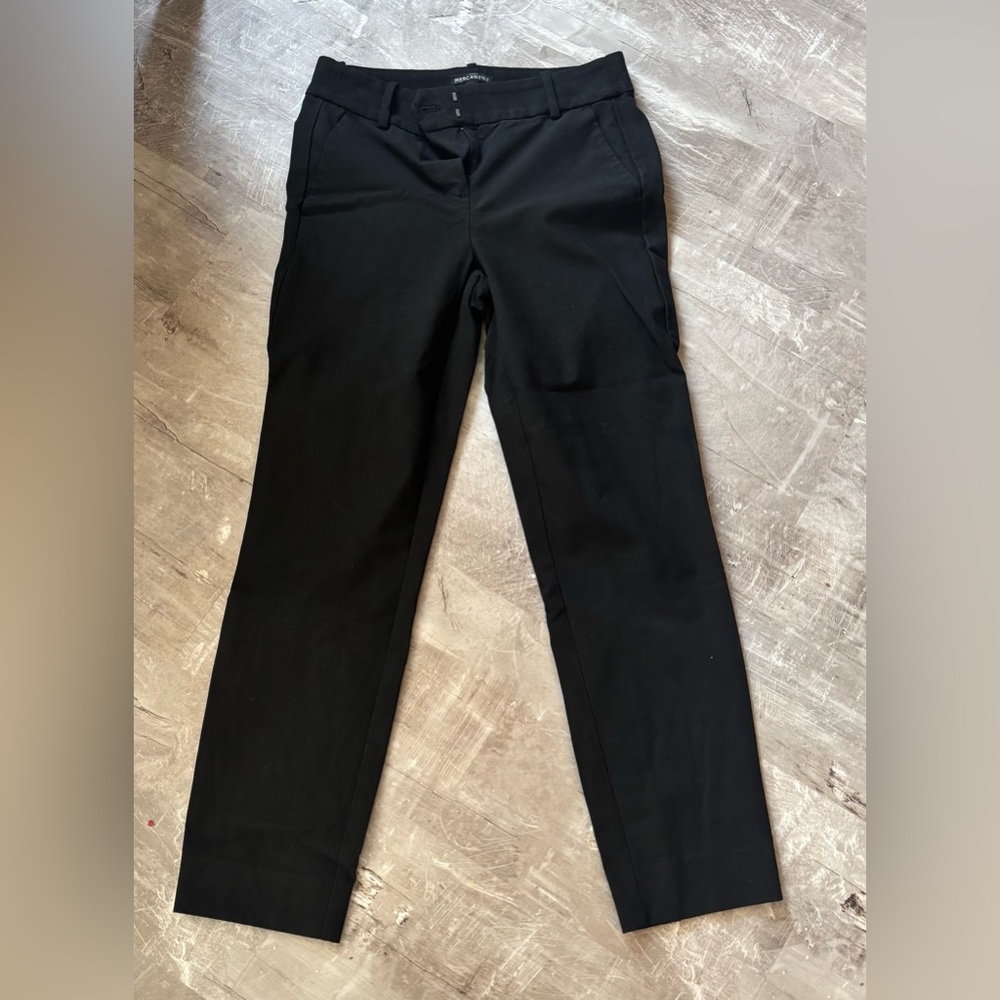 J.Crew Mercantile Black Slim Dress Pants